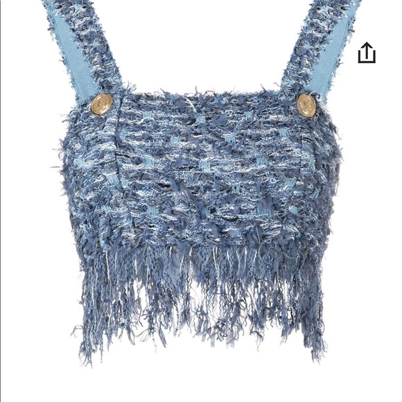 Authentic BALMAIN suit top and skirt NEW with tags - Picture 3 of 3